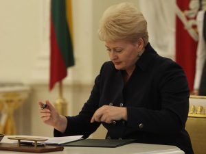 prezidente Grybauskaite