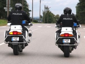 motociklai policija