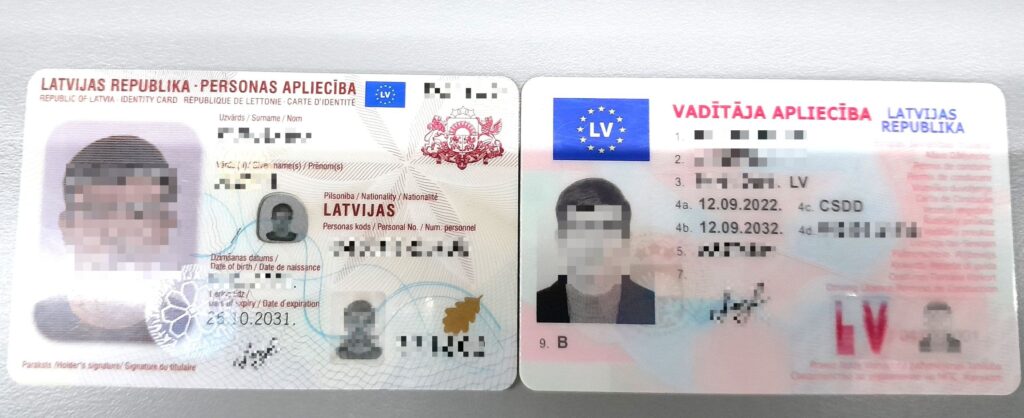 Tadžikistano pilietis su netikrais pažymėjimais